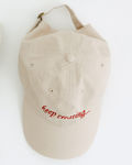 Embroidered "Keep Creating" Baseball Cap