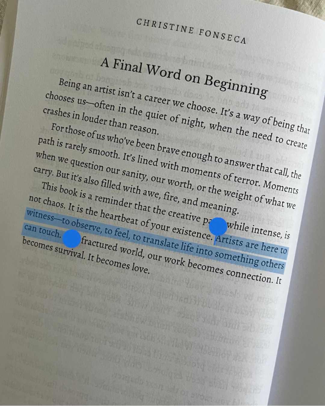 Write Through: Feeling Your Way to the Page (1st Ed)